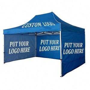 Gazebo de Aluminio para Exteriores, Personalización para Publicidad de Eventos, Cubierta de Toldo 3x3 - Product Image 1