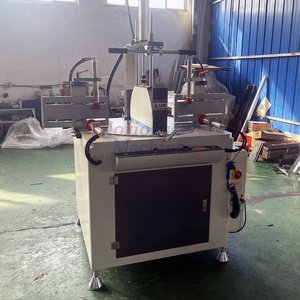 Machine de découpe de fenêtres à 1 tête avec commande PLC, pour profilés en aluminium et plastique, et presse automatique pour portes - Product Image 4