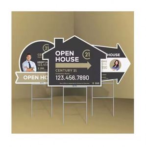 Panneau Immobilier Extérieur Haut de Gamme à Vendre – Formes Personnalisées, Résistant aux UV, Haute Visibilité – Idéal pour les Agents - Product Image 1