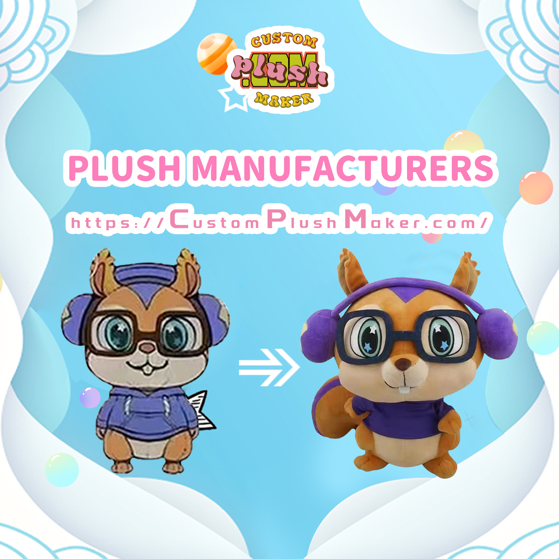 peluches personnalisées