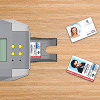 Impresora de Tarjetas de PVC de Doble Cara Dearcard XCARD260, Máquina de Impresión de Alta Velocidad para Tarjetas de Identificación, Tarjetas de Estudiante, Tarjetas IC, Tarjetas VIP, Fabricante de Tarjetas NFC