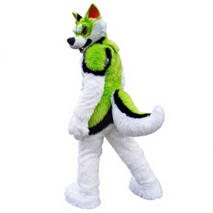 Mascotte Funtoys CE Husky chien loup, Costume de Cosplay complet, d'animal, carnaval, fête sexuelle - Product Image 1