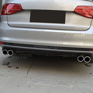 Car Rear Bumper <b>Lip</b> Rear Bumper <b>Splitter</b> Diffuser Bumper Protector Body Kit For Volkswagen Sagitar 2015-2018 Car Accessories - Product Image 2