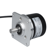 Encodeur rotatif optique incrémental LERAUN 63mm à montage sur bride GOS6310B 5-24VDC haute résolution à arbre plein anti-interférence