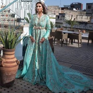 ATIYA LIBAS Belle Couleur Élégant Lehenga Choli Trail Lourd Zardozi Broderie Etage Longueur Acétate Matériel pour Robe de Mariée - Product Image 1