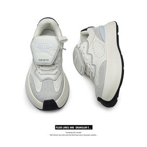 Nuevos mocasines de estilo Retro con suela gruesa en forma de nube de Panda blanco y negro, zapatos informales de tendencia de moda - Product Image 5