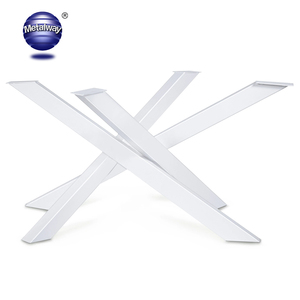 Hiện đại công nghiệp khung thép băng ghế dự bị bàn ăn cà phê cơ sở với sắt văn phòng chân bàn cho nhà hàng ngoài trời bệnh viện sử dụng - Product Image 3