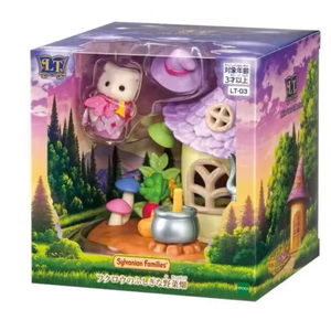Jeu de rôle pour enfants Sylvanian LT-03 Maison champignon magique avec figurines d'animaux floqués - Product Image 2