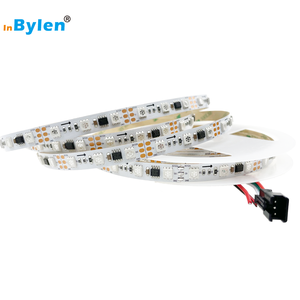 Hot-bán rgbic DC12V 12W 60LED 20pixels RGB địa chỉ <span class=keywords><strong>LED</strong></span> Strip ánh sáng ws2811 IP20 USB điều khiển từ xa Ba năm bảo hành - Product Image 2