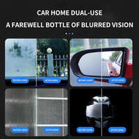 Agent anti-buée pour vitres de voiture X9, longue durée, imperméabilisant, pare-brise, rétroviseur, miroir de recul, spray liquide hydrofuge