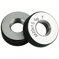 Certificat d'étalonnage – Jauge filetée Go/No-Go en acier GCr15, précision 0,01 mm, marque RNH, classe H6, garantie 1 an