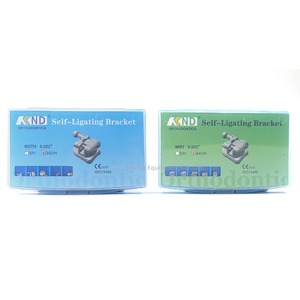 Molar <span class=keywords><strong>Buccal</strong></span> tüpler diş hekimliği ortodontik parantez Roth/MBT.022 24 adet/kutu ile diş ortodontik kendinden bağlama parantez - Product Image 6