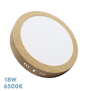 Downlight LED superficial de 18W 6500K, 1620 lm, dimensiones 2,8x21x21 cm, ideal para iluminación general y espacios comerciales. - Product Image 1