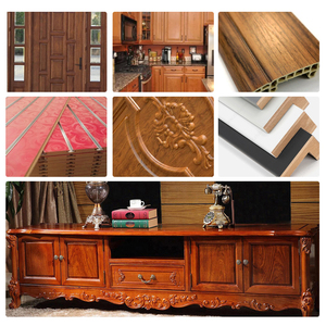 Vente directe d'usine <span class=keywords><strong>Film</strong></span> décoratif en PVC à grain de bois anti-déflagrant et étanche Style moderne pour panneau en PVC pour meubles WFC - Product Image 5