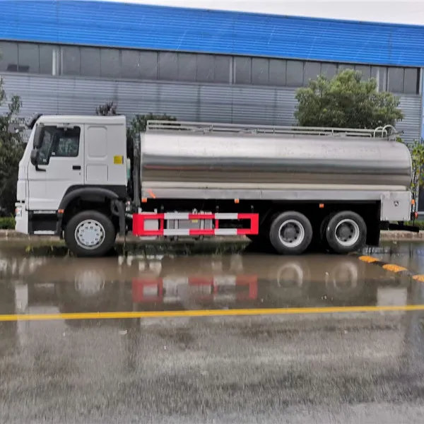 Sinohoo-fabricación de vehículos de transporte de leche fresca, 20 toneladas