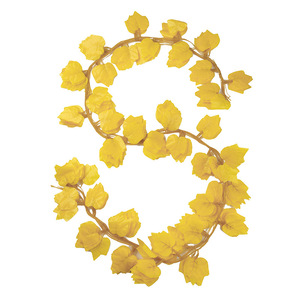 Hongyu Artificial Grape <b>Leaf</b> Vine 36 Pieces Silk Flower <b>Wall</b> Ceiling <b>Decor</b> Colorful Hanging Greenery - Product Image 5