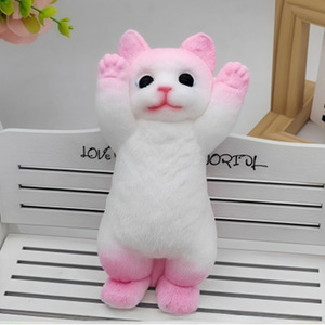 ของเล่นบีบแมว ของเล่นคลายเครียด ขายดีในเน็ต ตุ๊กตาแมวบีบเหมือนจริง ของขวัญ ของสะสม - Product Image 6