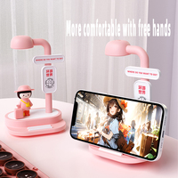 Lampe de table 3D au design moderne pour bureau et chambre à coucher Lumière Led Plug Décoration de la maison Veilleuse de table pour enfants