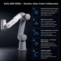 Robot collaboratif ABB GoFa CRB 15000, charge utile 10 kg, portée 1,52 m, pour soudage, vissage et manutention