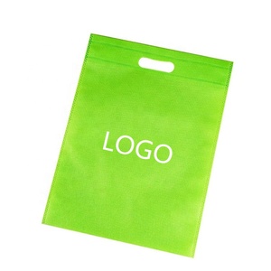 Thân Thiện Với Môi Tùy Chỉnh Bao Bì D Cắt Không Dệt Túi Tái Sử Dụng Không Thấm Nước Phân Hủy Sinh Học Có Thể In Logo Mô Hình Tốt Siêu Thị PP - Product Image 6