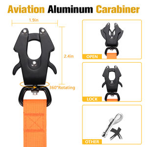 Venta al por mayor Collar de perro Correa Longitud ajustable Liberación rápida Hebilla de metal Collar de correa para mascotas Entrenamiento Caminar Collar de perro táctico - Product Image 4