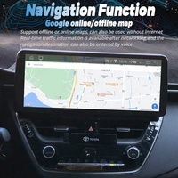 12,3 pulgadas 8 + 256G para Toyota Corolla 2018 2021 2022 reproductor de vídeo Multimedia para coche navegación GPS Radio Android 13 Carplay DSP sonido