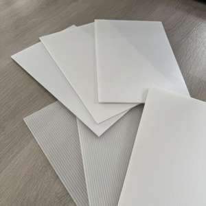 جودة مضمونة سعر مناسب طباعة الشاشة المضادة للوميض مخصصة لوحات بلاستيكية للاستعمال مرة واحدة علامة ساحة الإعلان - Product Image 4