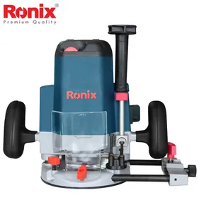 Ronix Professional 7112 Machine de routeur de sculpture sur bois à grande vitesse de haute qualité 6-12mm 1850W