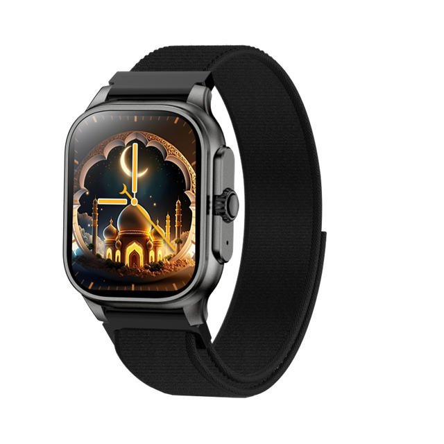 Smartwatch for Muslims Waterproof IP67 Fitness Tracking Sports Mode Quran MP3 Azan Alarm Answer Call