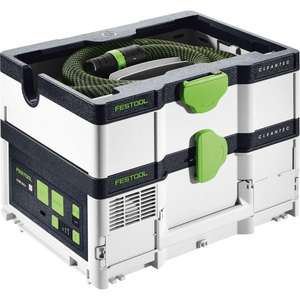 Festool-เครื่องดูดฝุ่นมือถือไร้สาย576936 ctlc SYS I-Basic cleantec ไม่มีแบตเตอรี่และเครื่องชาร์จเครื่องสกัดฝุ่น - Product Image 1