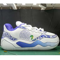 Nouveau design de ballons gonflables géants en PVC en forme de chaussures, pour la publicité extérieure, chaussures de course gonflables pour la promotion de marque