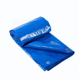 Special Offer uv rain cover pe tarpaulin with eyelets boat roof fabric
