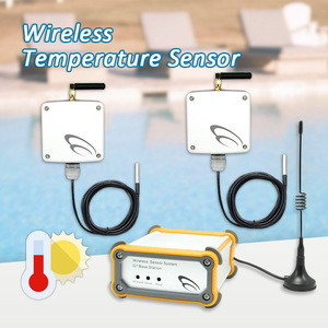 Capteur de surveillance de température sans fil multipoint pour applications de piscines extérieures avec visualisation à distance en ligne - Product Image 1