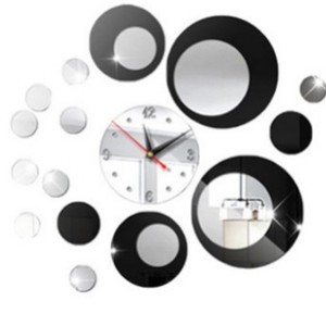 2024 Luxury Modern Home Decor Single Face Large Acrylic DIY Mirror 3D <strong>Frameless</strong> Novelty Quartz Needle <strong>Wall</strong> <strong>Clock</strong> Cheap Nordic - Product Image 5