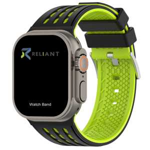 Nuevo reemplazo de moda de <span class=keywords><strong>correa</strong></span> de reloj de silicona transpirable de dos tonos deportivos para <span class=keywords><strong>Apple</strong></span> <span class=keywords><strong>Watch</strong></span> Series 11 42 46 (WB1189T) - Product Image 3