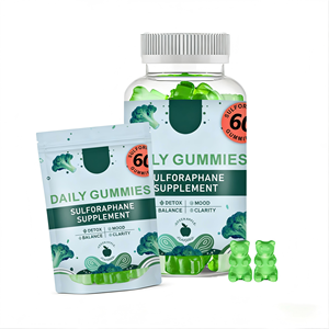 Complément Détoxifiant et Purifiant <span class=keywords><strong>pour</strong></span> <span class=keywords><strong>le</strong></span> <span class=keywords><strong>Foie</strong></span> à Base d'Extrait de Graines de Brocoli et de Sulforaphane (OEM) - Gommes Détox au Sulforaphane - Product Image 1