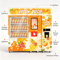 Distributeur automatique de smoothies froids pour sites de loisirs et de divertissement