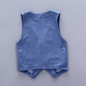 Ropa Infantil al por Mayor, Jeans para Niños, Abrigo de Algodón Puro para Niños, Conjuntos de Tres Piezas para Niños - Product Image 4