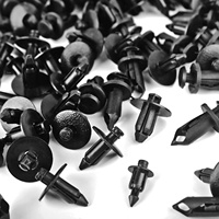 120 pièces de clips de carrosserie en plastique, rivets de carrosserie, goupilles à pression, attaches de carénage M6 M7 M8