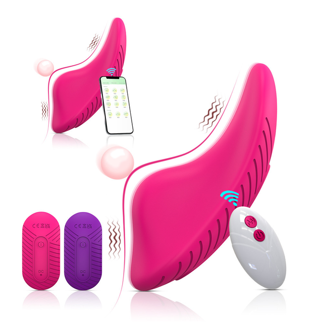 YAQU Wearable Multi-frequency Mode Mini Clitoral Stimulator IPX7 Waterproof OEM Body-Safe Silicone Rechargeable Remote Control