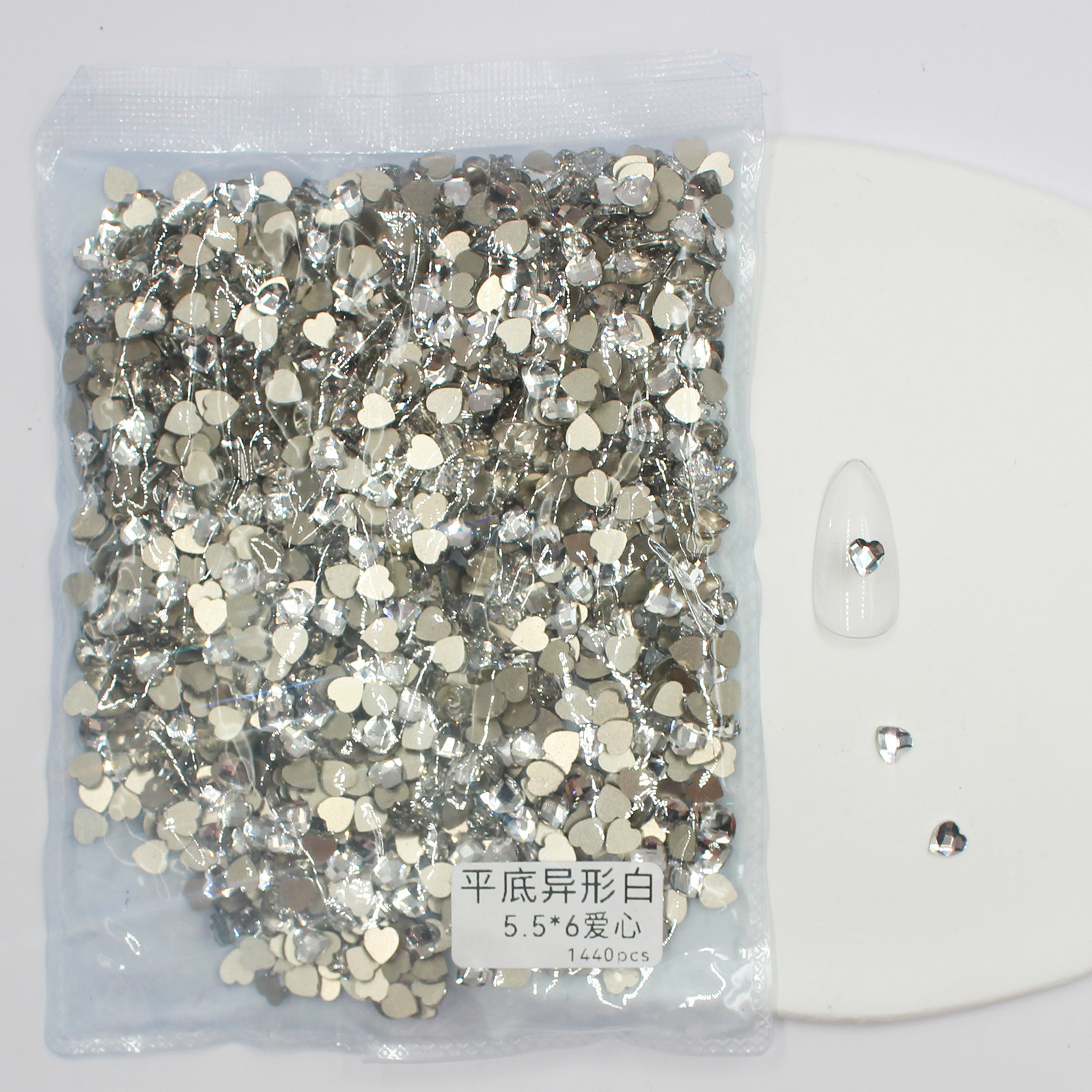 Heart 5*6mm [1440 pieces]