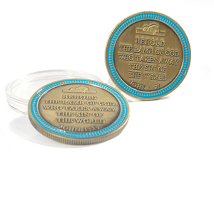 Pièce de défi medel personnalisée diamètre 40mm, pièce en métal en cuivre revêtue d'une pièce en bronze antique à bords dentelés - Product Image 6