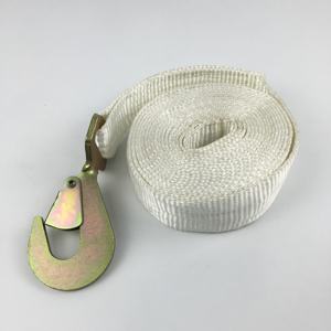 Sangle <span class=keywords><strong>d</strong></span>'<span class=keywords><strong>arrimage</strong></span> à cliquet en polyester E Track pour <span class=keywords><strong>voiture</strong></span> de camion avec mousqueton - Product Image 4