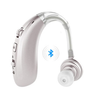 <span class=keywords><strong>Meilleur</strong></span> prix pour Mini BTE rechargeable sans fil pour les aides auditives numériques Bluetooth <span class=keywords><strong>Amplificateur</strong></span> de son pour les personnes âgées sourdes - Product Image 2