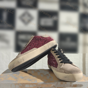 Zapatillas de invierno GGBD de cuero genuino de alta calidad con cordones, antideslizantes, cómodas, estilo skate, color dorado desgastado para caminar - Product Image 6
