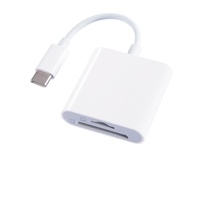 Lector de Tarjetas Móvil Tres en Uno AIsmartlink Compatible con Tipo-C, Lector de Tarjetas TF/USB, Lector de Tarjetas OTG para Cámara