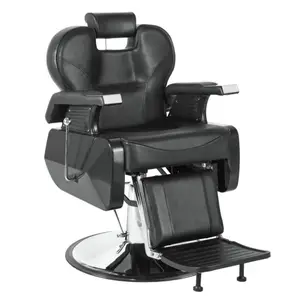 Chaises <span class=keywords><strong>de</strong></span> barbier en métal et cuir exclusivement haut <span class=keywords><strong>de</strong></span> gamme pour studios <span class=keywords><strong>de</strong></span> <span class=keywords><strong>coiffure</strong></span> pour salons <span class=keywords><strong>de</strong></span> beauté et expériences <span class=keywords><strong>de</strong></span> <span class=keywords><strong>coiffure</strong></span> - Product Image 1