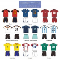 2026 Uruguay Trikot-Set für Fans, kurzärmelig, Retro-Design, personalisierbar, Unisex, sofort lieferbar