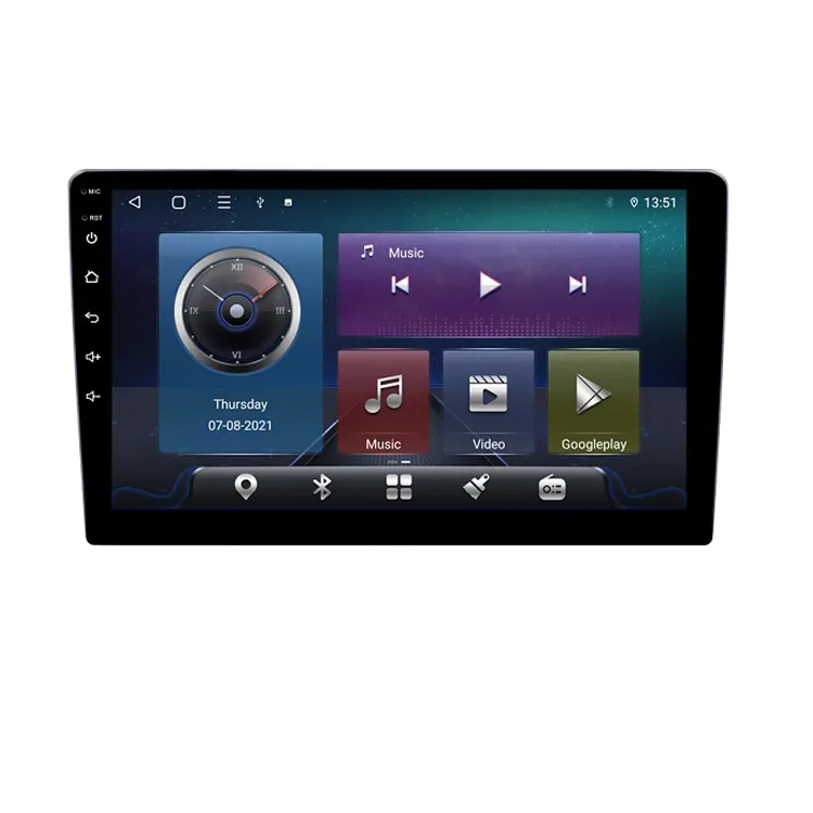 Hikity — autoradio Android 11, QLED IPS G + G 2.5D, 8 cœurs, Wifi, 4G, TS10, 7862, TS18, 7708, lecteur Audio stéréo, haute Configuration