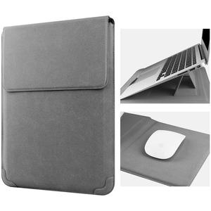กระเป๋าใส่แล็ปท็อปและแท็บเล็ต 3-in-1 ทนทาน ทำจากหนัง PU พร้อมขาตั้งแบบ Ergonomic ดีไซน์ระบายความร้อน กันน้ำ น้ำหนักเบา พร้อมแผ่นรองเมาส์ - Product Image 3